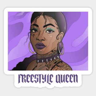 Freestyle Queen Sticker